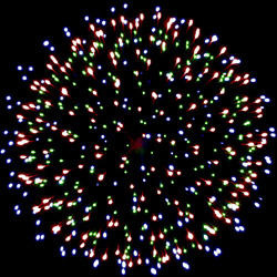 Калейдоскоп огней.