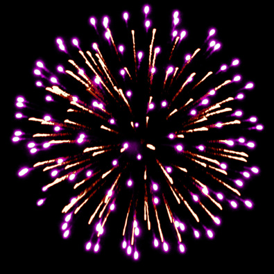 Упс - ужасно прикольный салют!